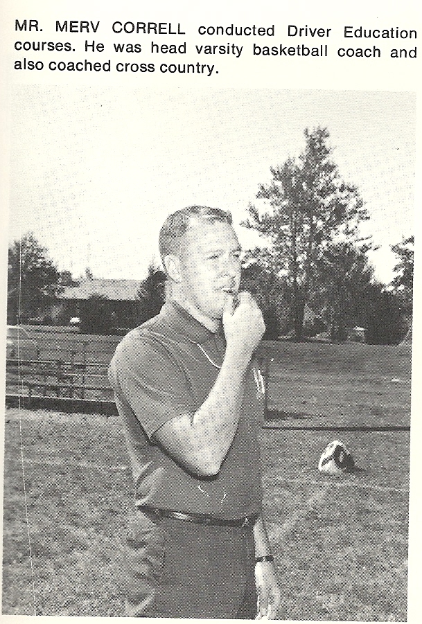 1970 Coach Merv Correll