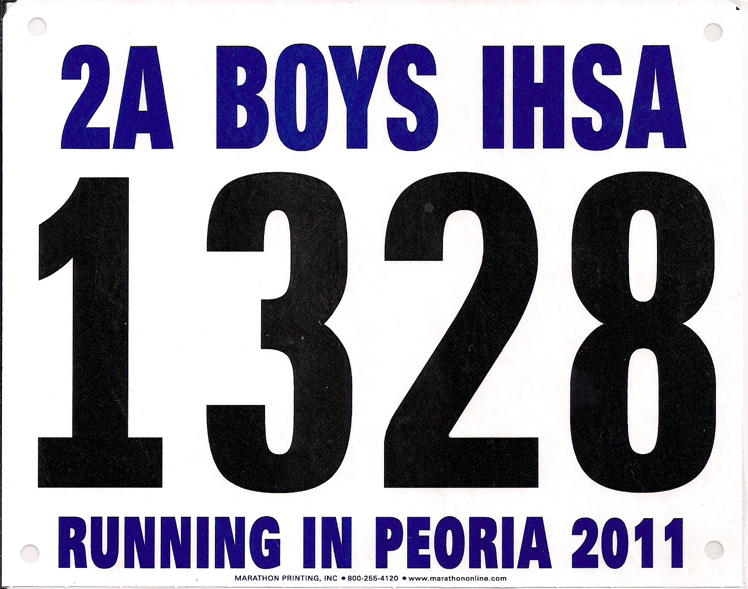 State Meet Race
        Number